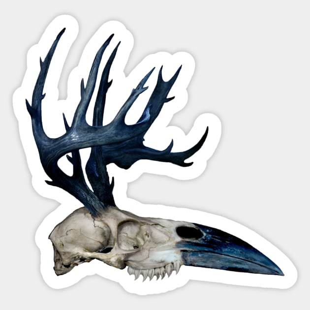 Hannibal Ravenstag Sticker by MimerDesigns